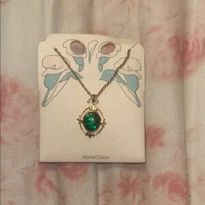 Green Pendant Necklace